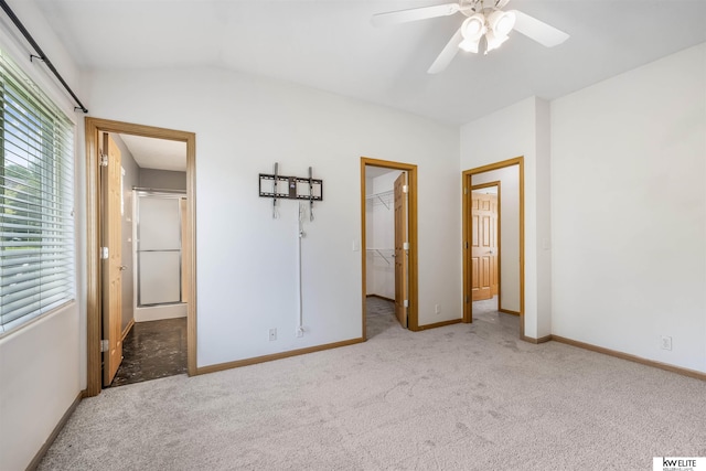 3015 N 144th Ter, Omaha, NE 68116 - unfurnished bedroom with carpet, a spacious closet, a closet, baseboards, and ensuite bathroom