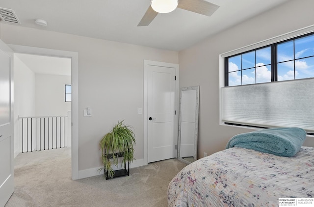 11065 N 171st St, Bennington, NE 68007 - carpeted bedroom featuring ceiling fan and baseboards