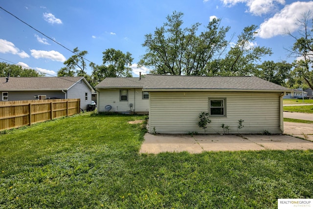 12180 Pedersen Dr, Omaha, NE 68144 - back of house featuring a patio area