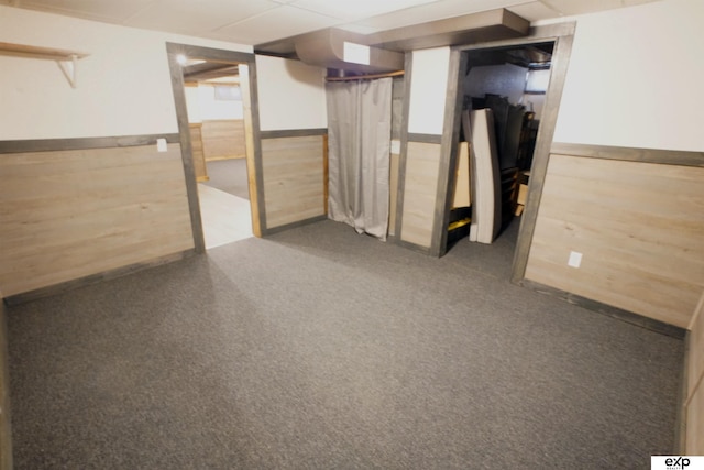 5433 N 45th Ave, Omaha, NE 68104 - finished basement featuring wainscoting