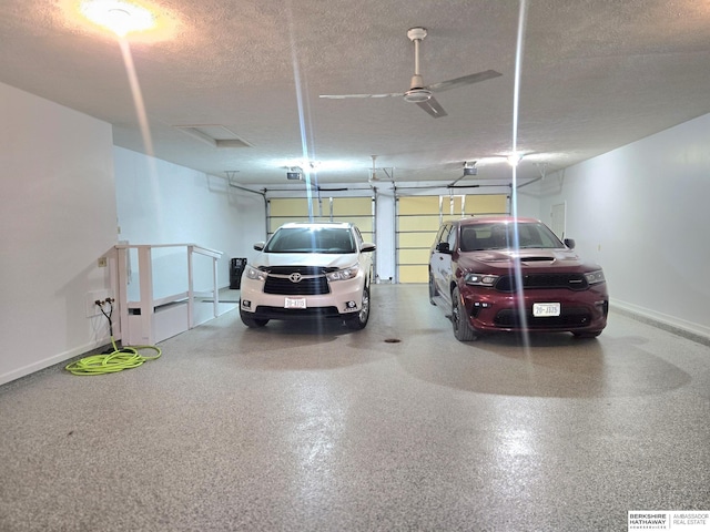 2205 Hidden Canyon Rd, Plattsmouth, NE 68048 - garage with baseboards and a garage door opener