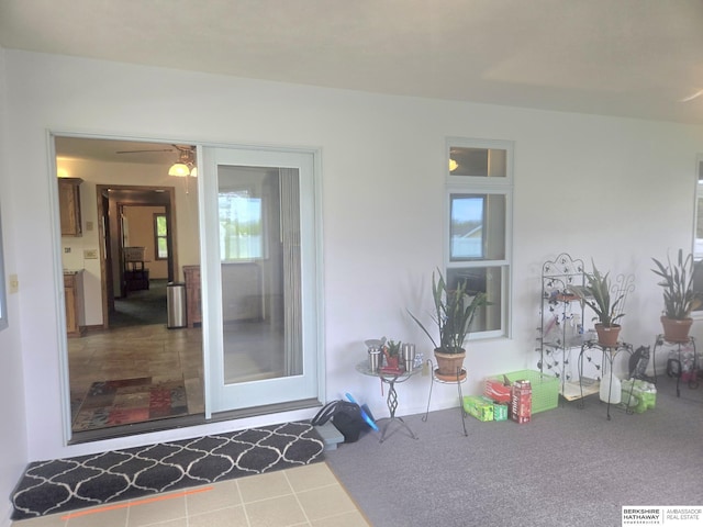 2205 Hidden Canyon Rd, Plattsmouth, NE 68048 - view of exterior entry featuring stucco siding
