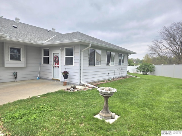 2205 Hidden Canyon Rd, Plattsmouth, NE 68048 - view of front of home with a patio and a shingled roof