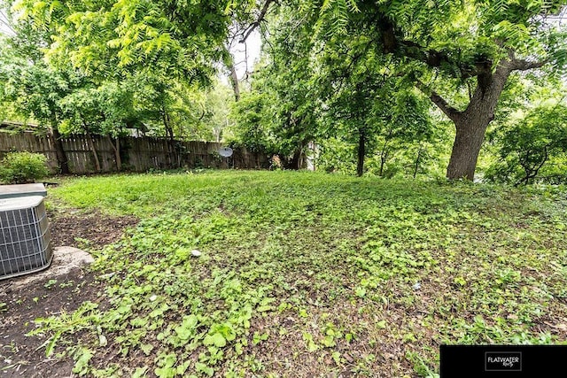 4518 Redick Ave, Omaha, NE 68152 - view of yard with central air condition unit
