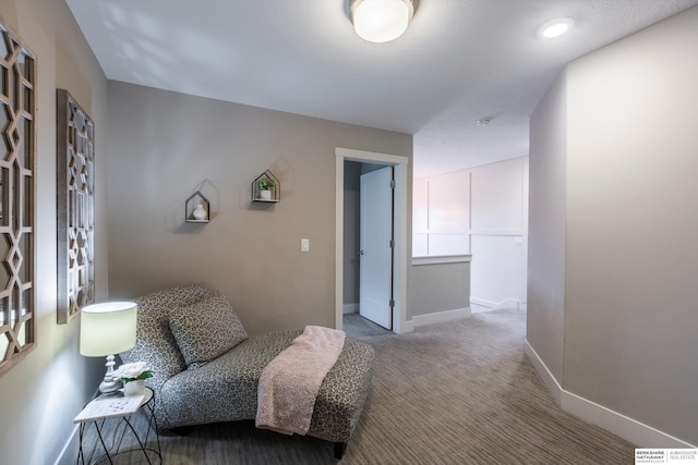 2203 N 188th Ave, Elkhorn, NE 68022 - living area with baseboards and carpet floors