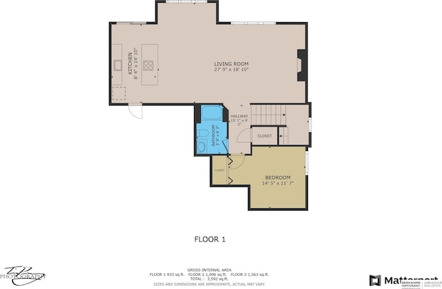 2203 N 188th Ave, Elkhorn, NE 68022 - floor plan / room layout