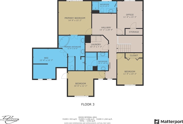2203 N 188th Ave, Elkhorn, NE 68022 - home floor plan