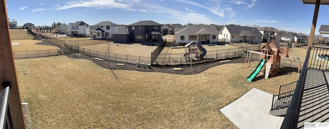 3938 S 207th St, Elkhorn, NE 68022 - fenced backyard featuring a residential view