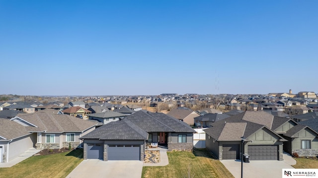 7316 Gerald Ave, Lincoln, NE 68516 - aerial perspective of suburban area