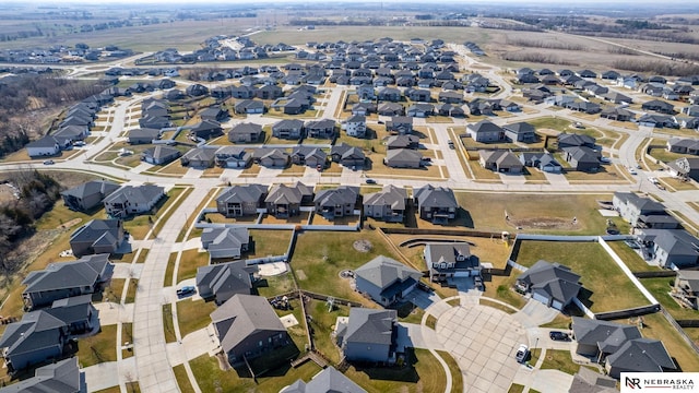7316 Gerald Ave, Lincoln, NE 68516 - aerial view of property and surrounding area with nearby suburban area