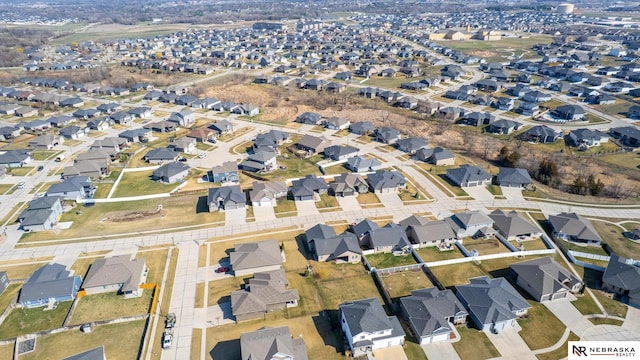 7316 Gerald Ave, Lincoln, NE 68516 - aerial overview of property's location featuring nearby suburban area