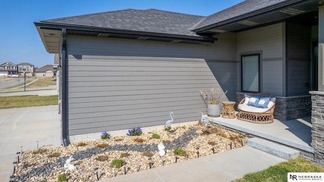 7316 Gerald Ave, Lincoln, NE 68516 - view of home's exterior with a shingled roof