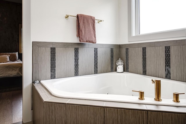 1611 S 208th St, Omaha, NE 68022 - bathroom featuring a tub with jets