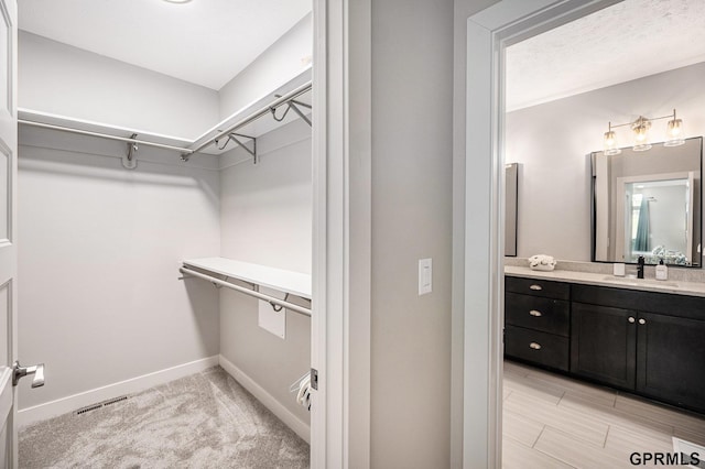 630 N 46th St, Omaha, NE 68132 - spacious closet featuring a sink