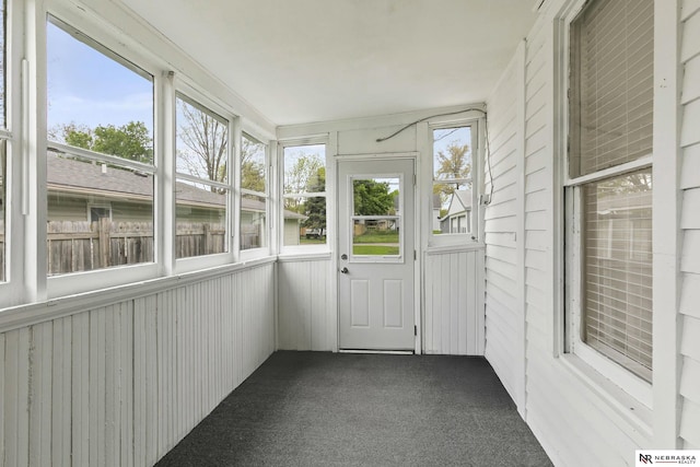 6633 Platte Ave, Lincoln, NE 68507 - view of unfurnished sunroom