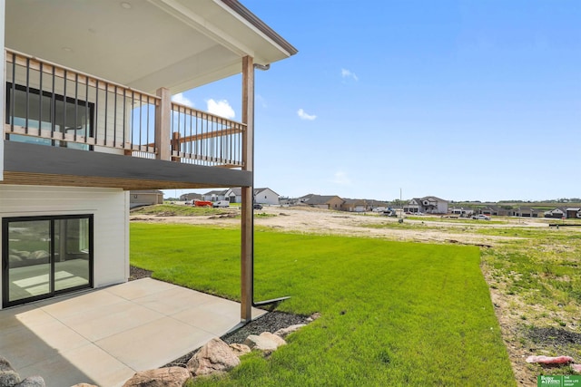5508 N 212th St, Elkhorn, NE 68022 - view of grassy yard with a patio area