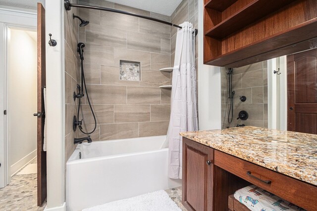 7409 N 160th St, Bennington, NE 68007 - full bath featuring shower / tub combo and vanity