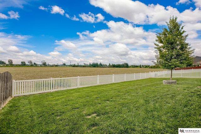 2206 Alexandra Rd, Papillion, NE 68133 - view of yard with a view of countryside