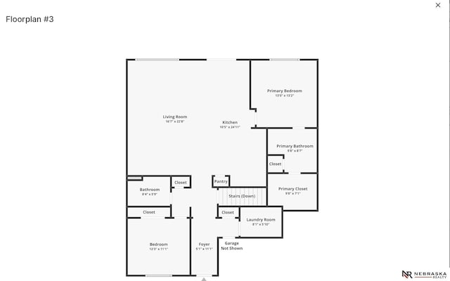 2206 Alexandra Rd, Papillion, NE 68133 - floor plan / room layout