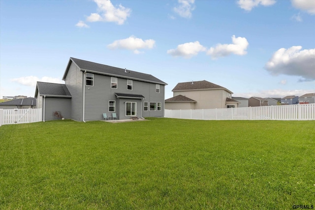 17312 Potter St, Bennington, NE 68005 - back of house with a patio