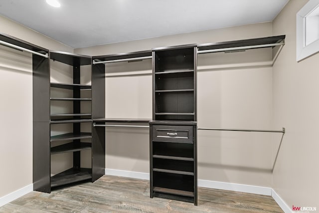 1305 S 4th Ave, Beatrice, NE 68310 - walk in closet with wood finished floors