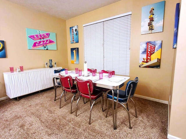 16228 Virginia St, Omaha, NE 68136 - dining room with carpet flooring, baseboards, and radiator heating unit