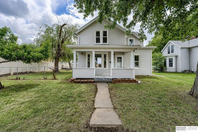 1943 Washington St, Blair, NE 68008 - view of front facade with covered porch