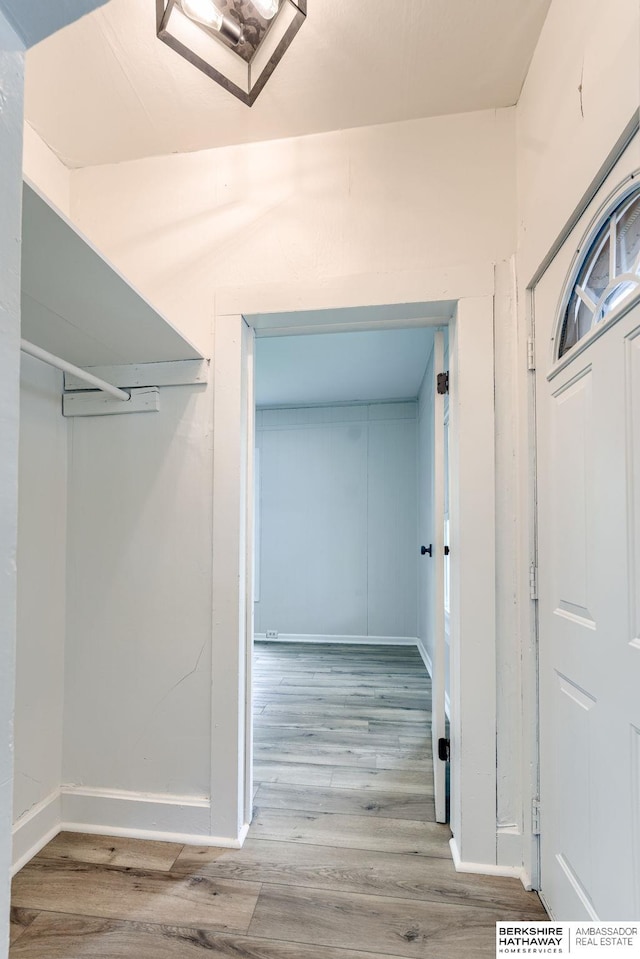 1943 Washington St, Blair, NE 68008 - walk in closet with wood finished floors