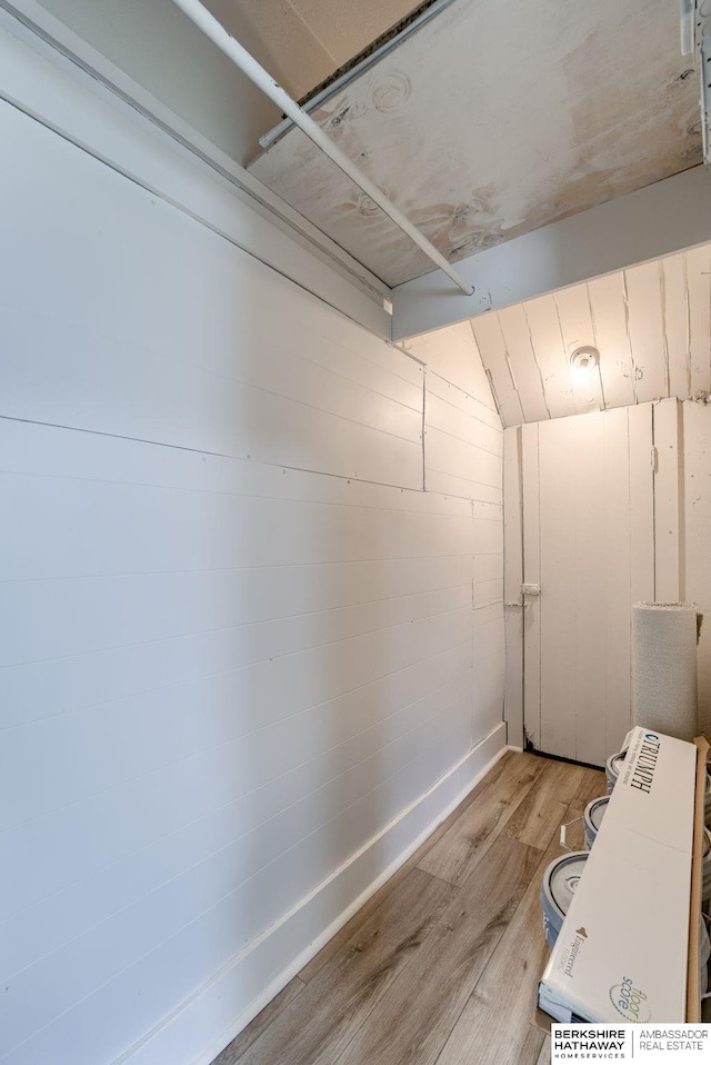 1943 Washington St, Blair, NE 68008 - basement with light wood finished floors