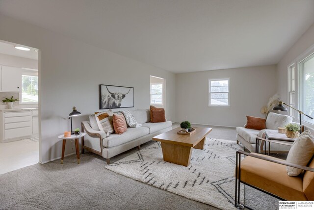 5002 S 77th Ave, Ralston, NE 68127 - living room featuring baseboards