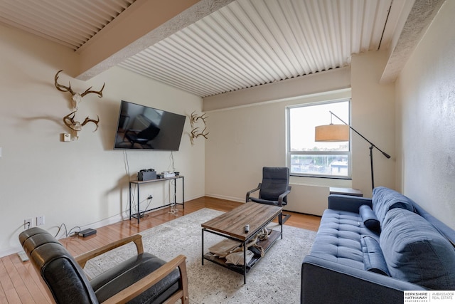 105 N 31st Ave Unit 502, Omaha, NE 68131 - living area with wood finished floors