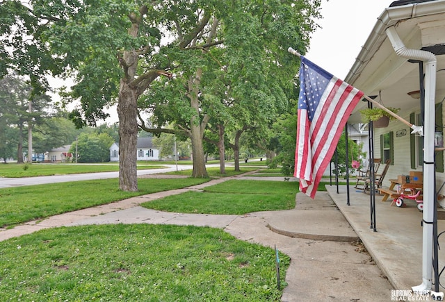 429 N 4th St, Tecumseh, NE 68450 - view of green lawn
