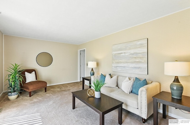6641 S 85th St, Ralston, NE 68127 - living area featuring carpet flooring and baseboards