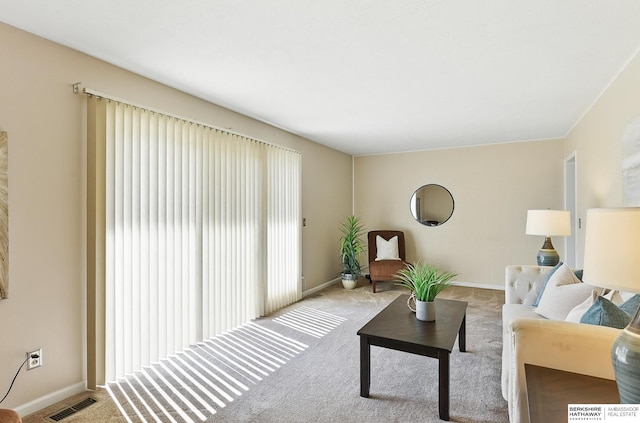 6641 S 85th St, Ralston, NE 68127 - living room with light carpet and baseboards
