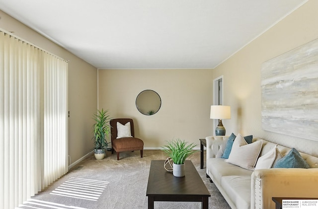 6641 S 85th St, Ralston, NE 68127 - living room with light colored carpet and baseboards