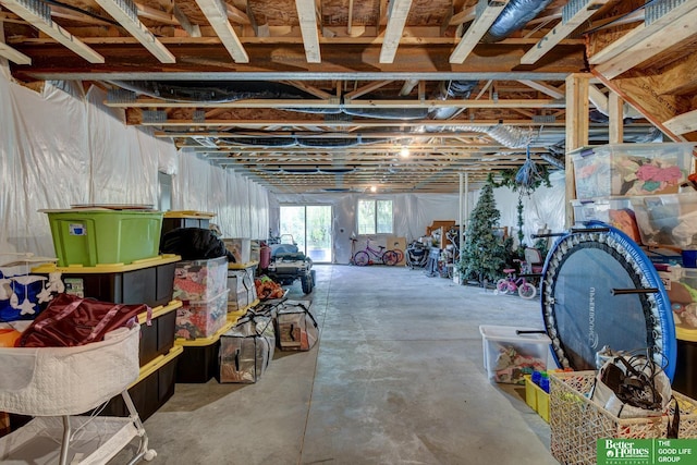 10505 Rosewater Pkwy, Bennington, NE 68007 - view of basement