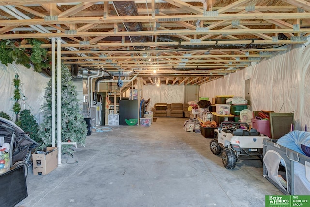 10505 Rosewater Pkwy, Bennington, NE 68007 - view of below grade area