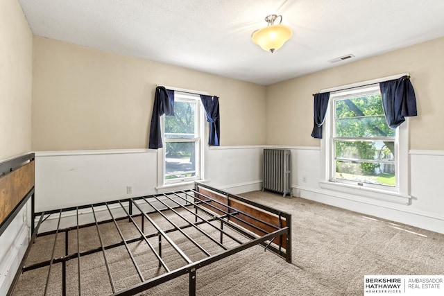 646 W 8th St, Fremont, NE 68025 - unfurnished bedroom featuring radiator and carpet