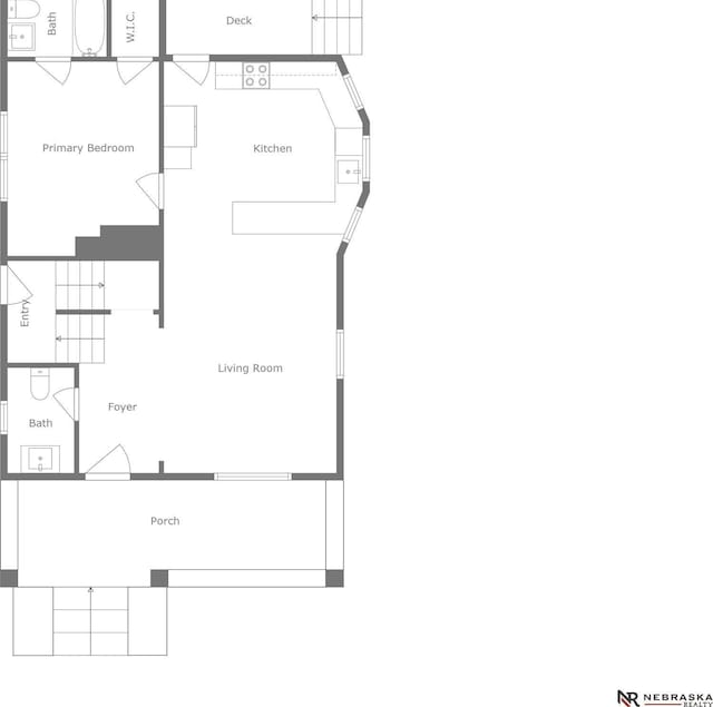 2306 Ogden St, Omaha, NE 68110 - floor plan / room layout