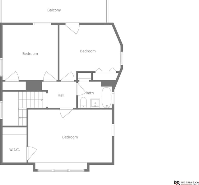 2306 Ogden St, Omaha, NE 68110 - floor plan / room layout