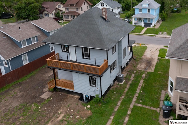 2306 Ogden St, Omaha, NE 68110 - aerial perspective of suburban area