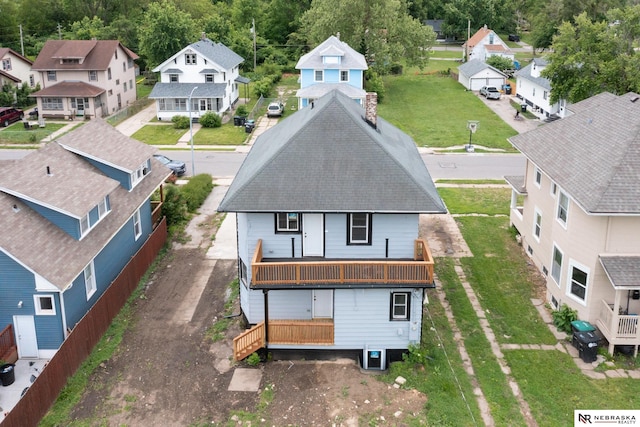 2306 Ogden St, Omaha, NE 68110 - aerial view of residential area