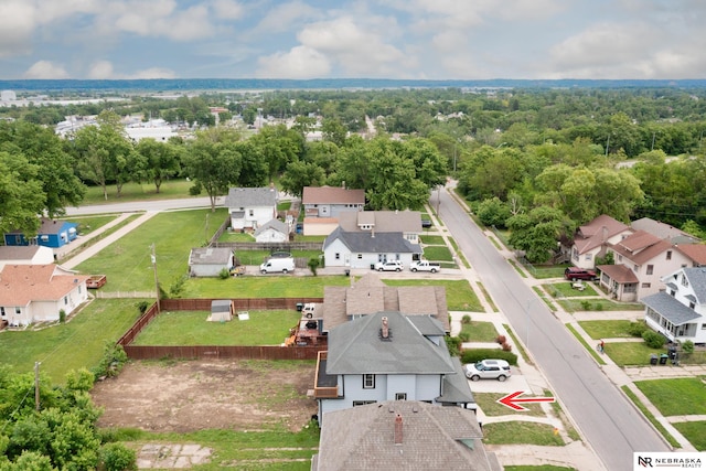 2306 Ogden St, Omaha, NE 68110 - aerial perspective of suburban area