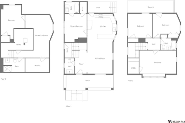 2306 Ogden St, Omaha, NE 68110 - home floor plan