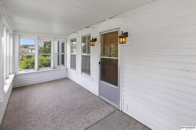 1373 S St, Blair, NE 68008 - view of unfurnished sunroom