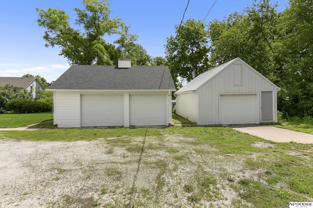 1373 S St, Blair, NE 68008 - view of detached garage
