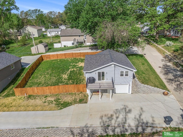 601 5th Ave, Plattsmouth, NE 68048 - aerial perspective of suburban area