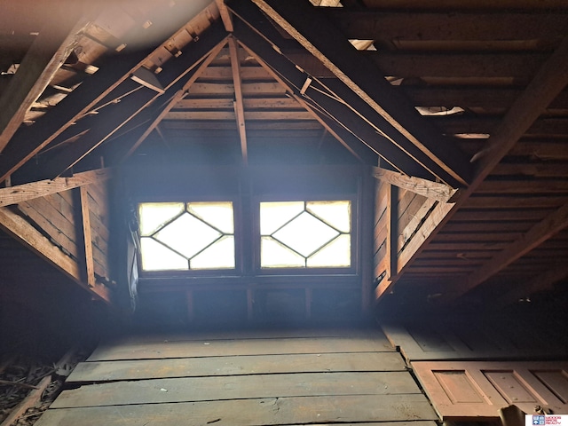 1519 Washington St, Lincoln, NE 68502 - view of unfinished attic