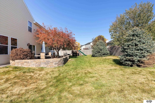 8815 N Hws Cleveland Blvd, Bennington, NE 68007 - view of yard featuring a playground