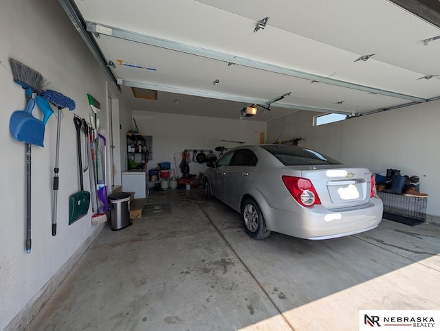 2496 Rock Creek Rd, Bee, NE 68314 - garage with a garage door opener